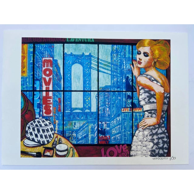 Marc Ferrero, The Adventure, 2015, Lithograph For Sale - Image 6 of 6