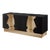 Callista Sideboard, Black & Gold For Sale