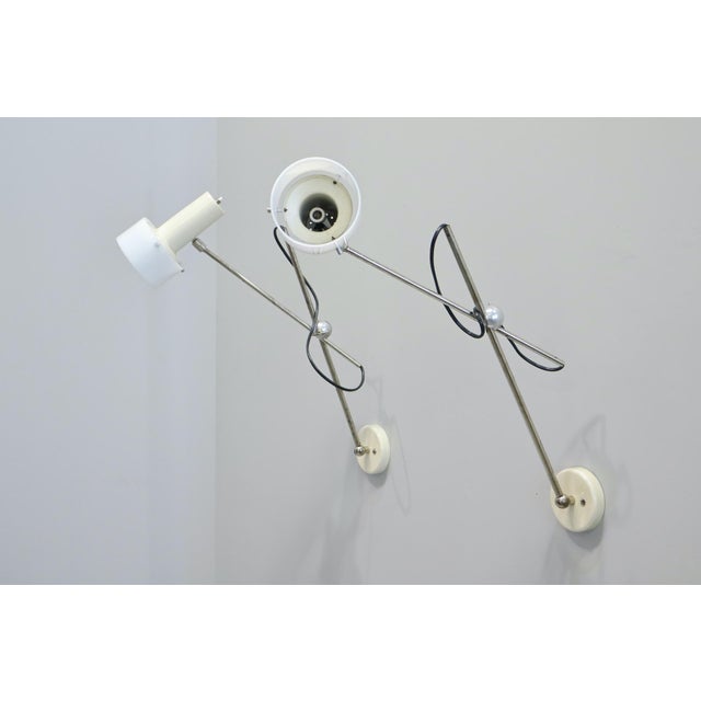 Model 213 Wall Lamps by Gino Sarfatti for Arteluce, 1956, Set of 2 For Sale - Image 11 of 18