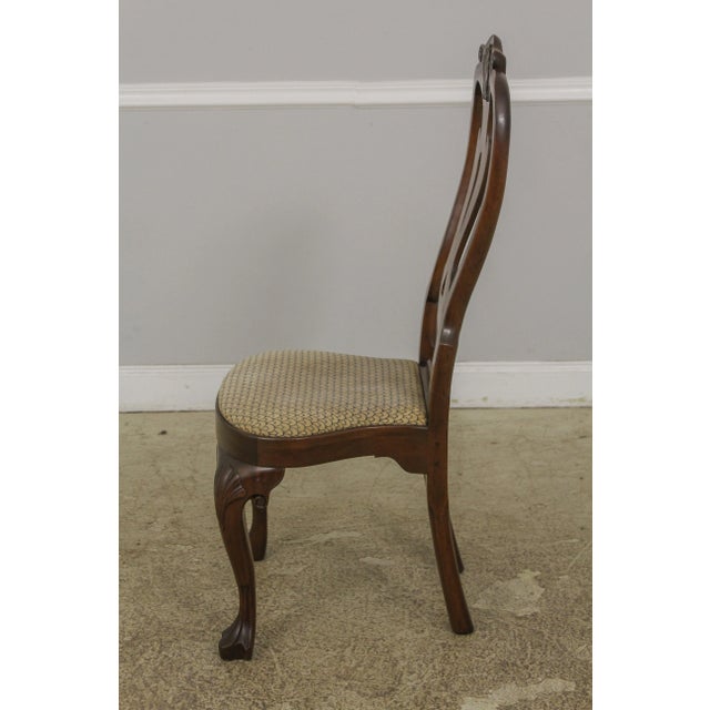 Pair Kittinger Colonial Williamsburg Cw146 Mahogany Chairs Chairish