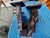 Brutalist Wrought Iron Candlestick from the E. Weiland Workshops, Switzerland, 1970 For Sale - Image 4 of 10