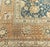 Persian Antique Persian Tabriz Botanic Green Hand Knotted Wool Rug For Sale - Image 3 of 9