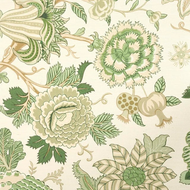 Schumacher Schumacher Darsey Tree Of Life Sisal Panel Set In Leaf - 2 Panel Set For Sale - Image 4 of 6