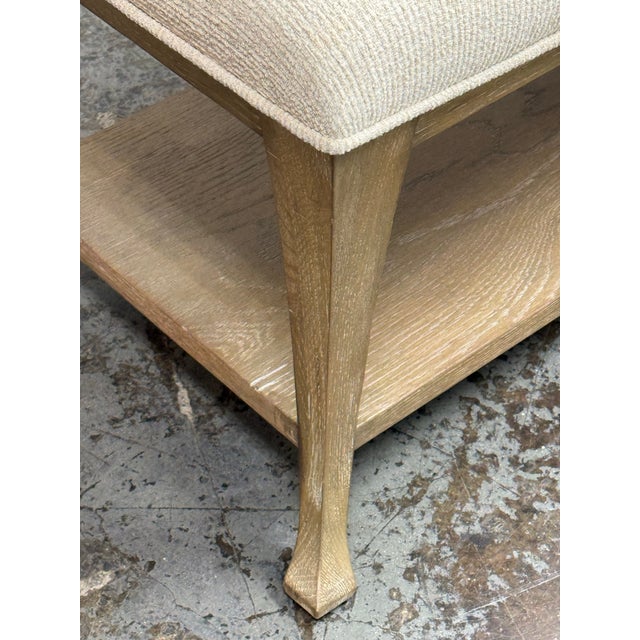 White Bernhardt Rustic Patina Collection Bench For Sale - Image 8 of 12