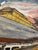 Vintage Mid-Century Industrial Shipyard Painting Signed Framed Harbor Maritime Scene. For Sale - Image 9 of 10