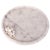 Modern Artifacts Trading Company Decorative Round Marble Tray in White For Sale - Image 3 of 3
