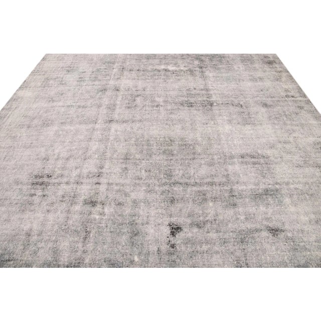 Early 20th Century Distressed Antique Persian Kerman Wool Rug For Sale - Image 10 of 12