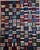 American Antique Patchwork Quilt Rail Fence Pattern 64” X 50” For Sale - Image 3 of 6