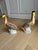 1970s Large, Rare Vintage Italian Mottahedeh Peking Duck Figurines – Hand Painted (Pair) For Sale - Image 5 of 10