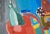 Colorful Modernist Still Life With Jug and Plant by Ellis Hopkins For Sale In Monterey, CA - Image 6 of 7