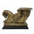 Early 20th Century Bronze mantle urn with black composite base featuring the Greek Golden Fleece Chrysomallos decorative...