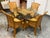 Coastal Bassett Furniture Rattan + Glass Dining Set, Vintage For Sale - Image 3 of 12