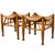 Pair Antique Thebes Egyptian Revival Arts & Crafts Stools Liberty & Co 1900 For Sale - Image 9 of 18