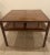 1990s Vintage Baker Co. Side Table With Two Tier Cane Shelf For Sale - Image 9 of 9