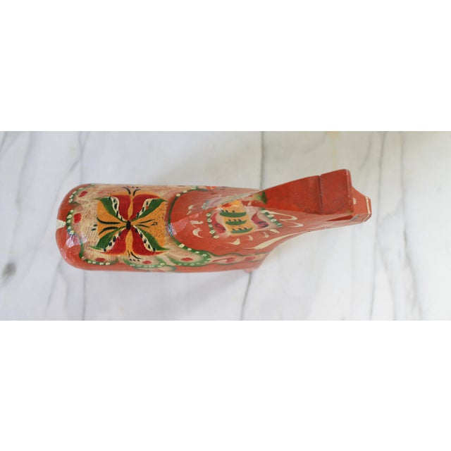 Wood Vintage Traditional Swedish Dala Horse Figure For Sale - Image 7 of 12