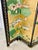 Gorgeous vintage four paneled screen. Chinoiserie/oriental design. The front has a gold leafed design that features crane...