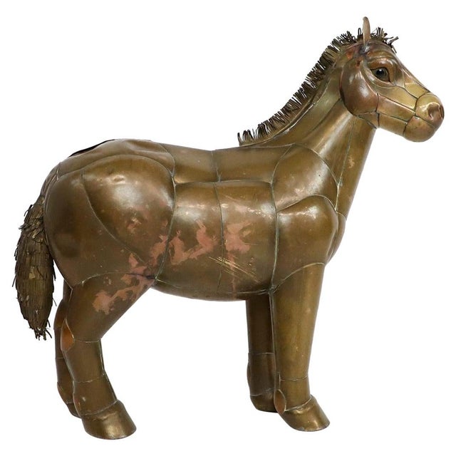 1960s Horse Figure attributed to Sergio Bustamante For Sale - Image 13 of 17