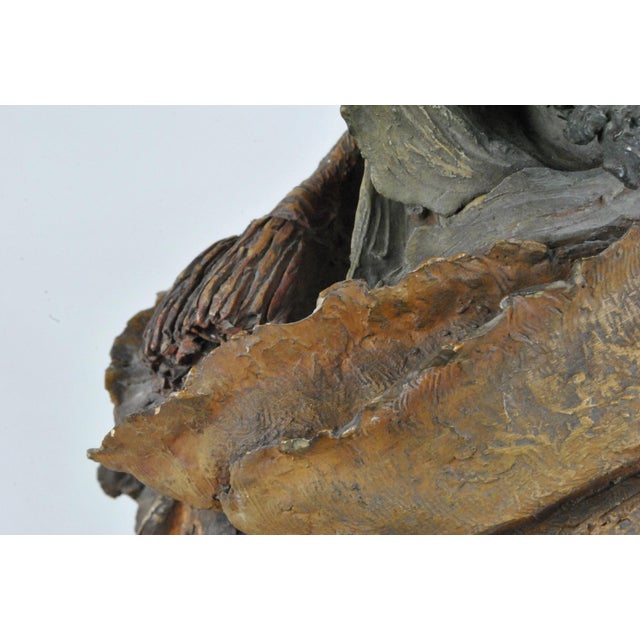 19th Century Orientalist Terracotta Bust of an Arab For Sale - Image 9 of 18