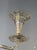 Mid-Century Modern Mid Century Italian Murano Gold Glass 6 Arm Chandelier For Sale - Image 3 of 5