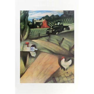 Absolut Statehood: Iowa, Gary Kelley Lithograph For Sale