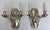 Pair Silvered Bronze Grape Pattern Sconces by E. F. Caldwell For Sale - Image 11 of 12