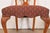 Brown Romweber Antique Georgian Carved Walnut Side Chairs or Dining Chairs, Set of Four For Sale - Image 8 of 14
