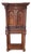 19th Century Burl Mahogany Wood Kunst Cabinet for Collectable Curiosities Flemish Germanic Low Countries For Sale