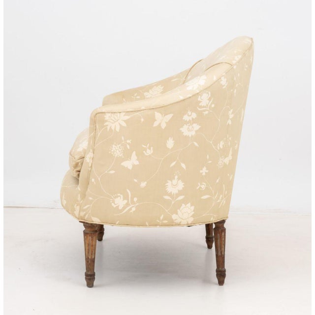 Brunschwig & Fils Upholstered Lounge Chair For Sale In New York - Image 6 of 8