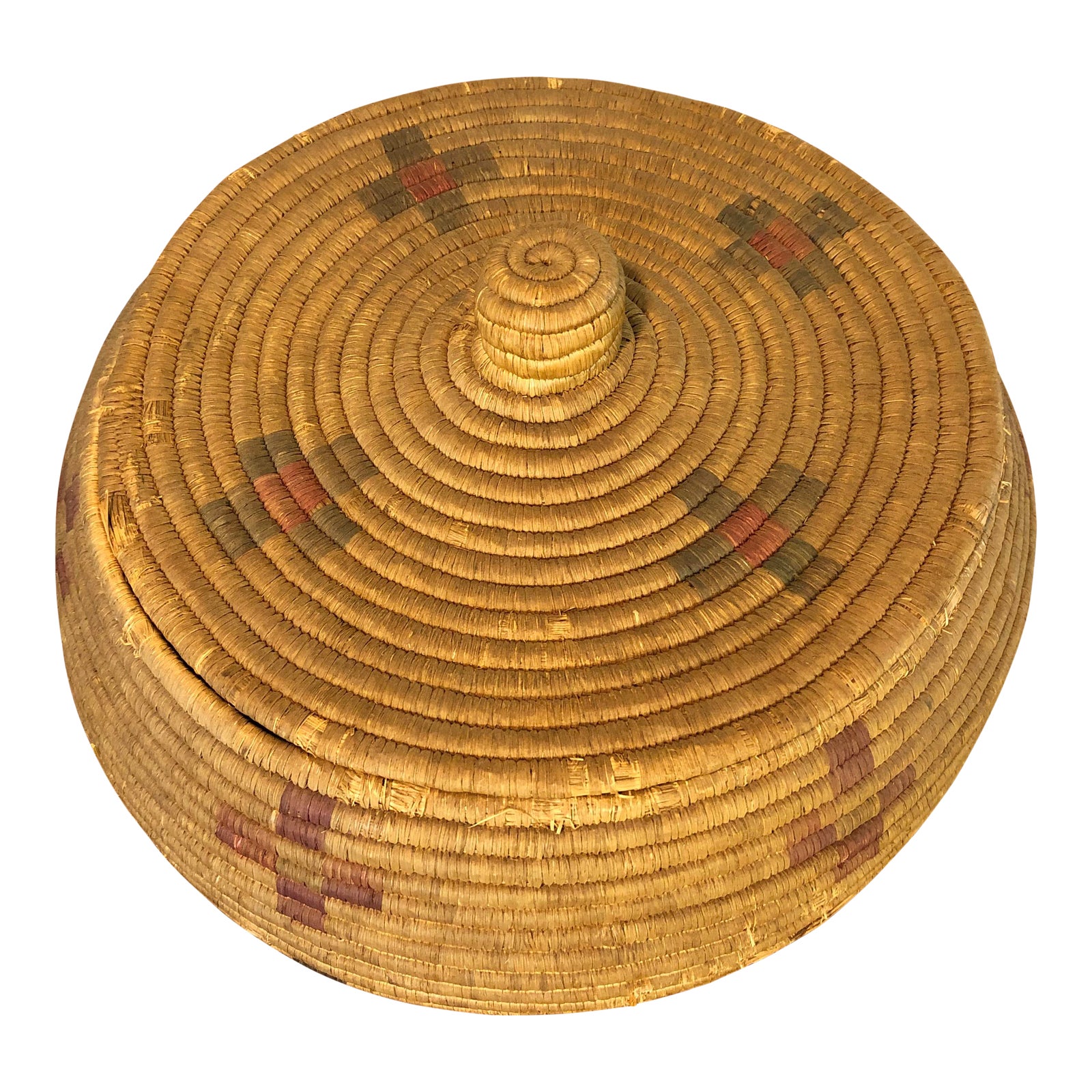 Vintage Native American Woven Basket From Alaska Chairish