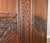 Vintage French Louis XVI Style Carved Walnut 2-Door Wardrobe For Sale - Image 12 of 18