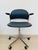 Vintage Sophisticated Blue Desk Chair by Kovona, 1970s For Sale - Image 8 of 11
