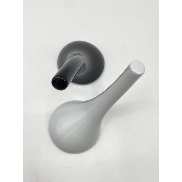 Black Salt and Pepper Shaker Calebassa by Ron Arad for Rosenthal, 1990s, Set of 2 For Sale - Image 8 of 14