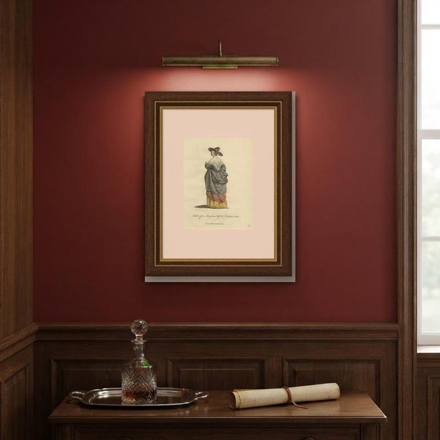 Paper Jefferys, Merchant's Wife of London in 1640, Back View, 1757, Engraving For Sale - Image 7 of 9