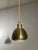 Metal Golden Metal Lamps, 1980, Set of 2 For Sale - Image 7 of 9