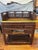 Antique Chinese Hand-Painted Orchid & Bamboo Hardwood Vanity Desk For Sale - Image 12 of 12
