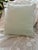 Vintage Tahari Home Embroidered Throw Pillow 15” X 15” Mint Green For Sale - Image 11 of 12
