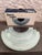 Elco “Deco Light” wall sconce in its original box. The wall light is made of frosted plastic made to look like glass. This...