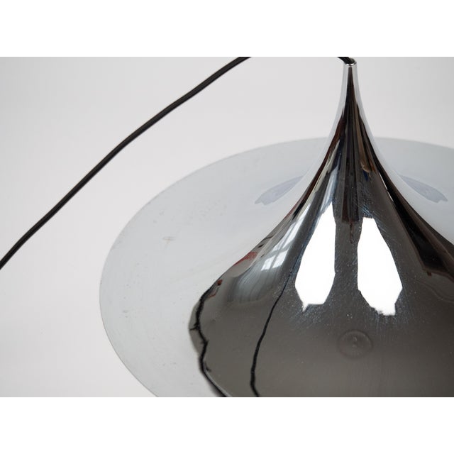 Vintage Semi Pendant Lamp by Bonderup and Thorup for Fog & Mørup, 1968 For Sale - Image 10 of 14