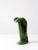 Green Vintage Ceramic Leaf Vase For Sale - Image 8 of 11