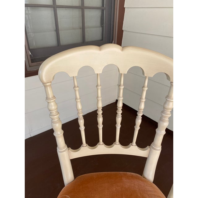Wood Grange French Provincial Chairs - Set of 2 For Sale - Image 7 of 12