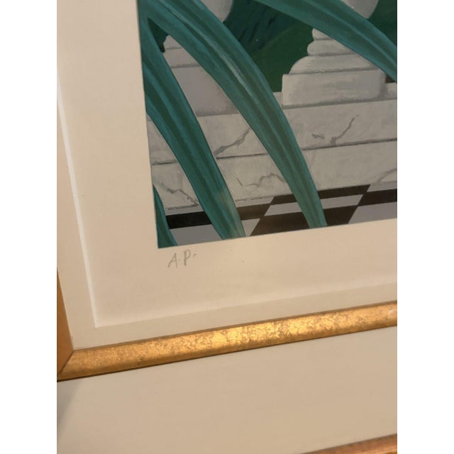 Contemporary John Kiraly "Jungle Walk" 1989 Signed Artist's Proof Serigraph With Coa, Framed For Sale - Image 3 of 7