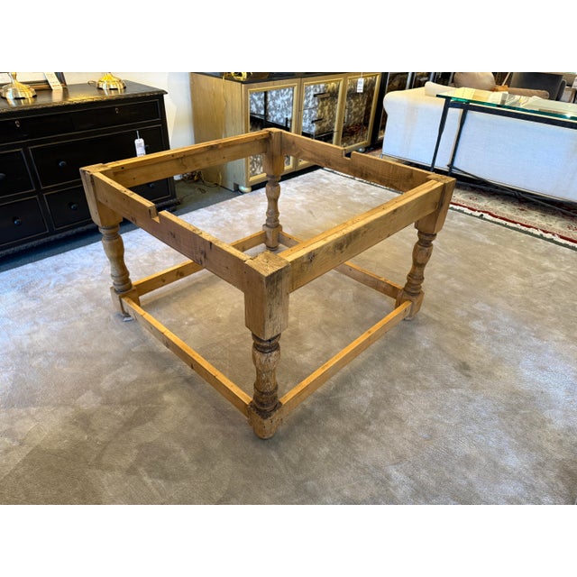 Early 20th Century Irish Pine Wood Display/Dining Table, 78 Inches For Sale - Image 5 of 12