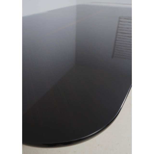 Ebony Christopher Guy Large Eiffel Dining Table For Sale - Image 8 of 14