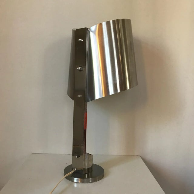Gray Lamp by Henri Mathieu, 1970s For Sale - Image 8 of 18