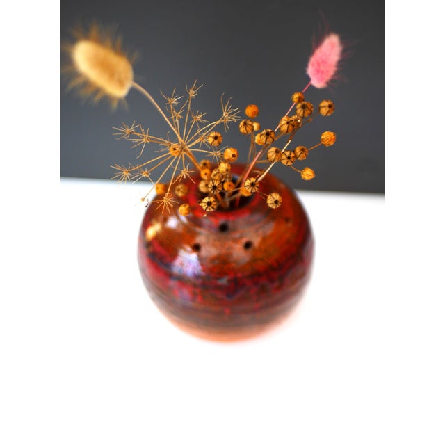 Mid-Century Art Pottery Vase in Ceramic from Tilgmans For Sale - Image 10 of 11