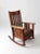 Antique Mission Rocking Chair For Sale - Image 10 of 12
