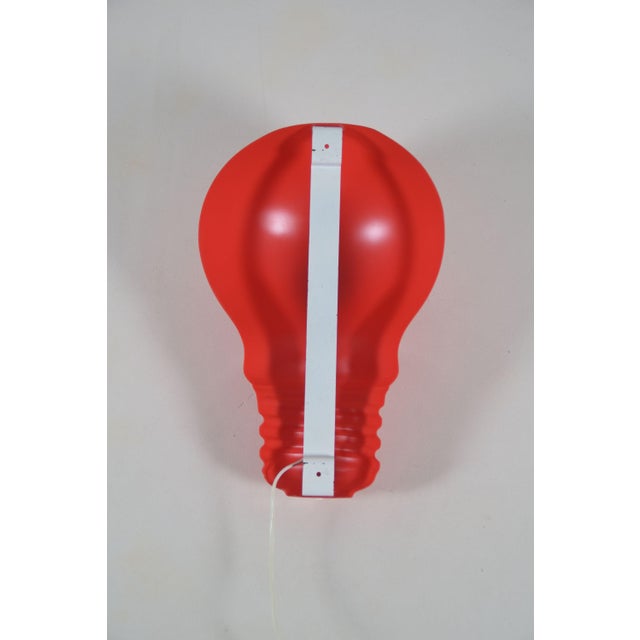 1980s Vintage Pop Art Wall Lamp by Zicoli Limbach, 1980s For Sale - Image 5 of 7