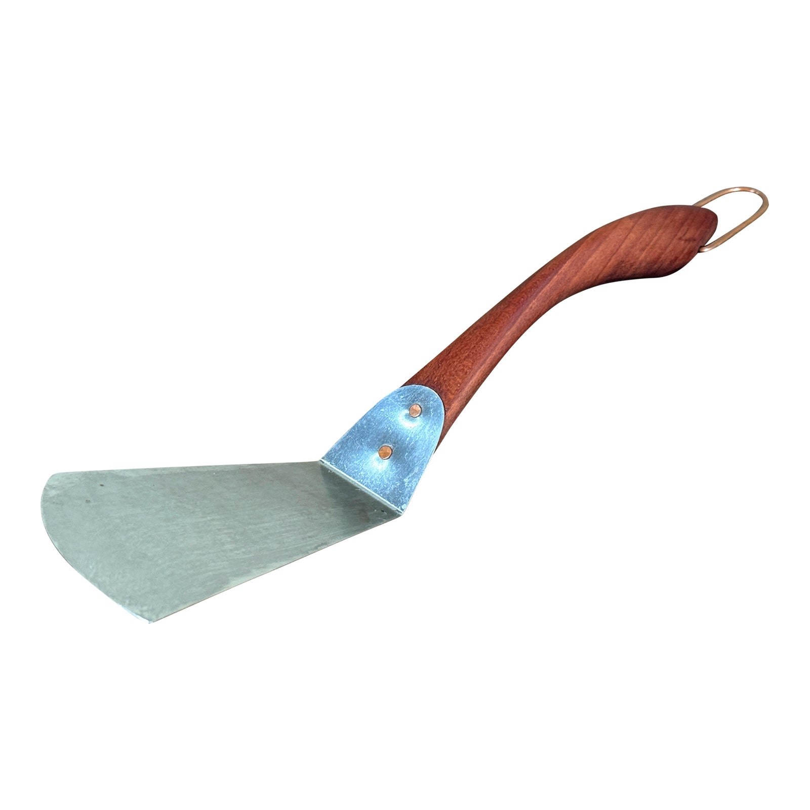 Mid Century Modern Teak Wood Spatula Server