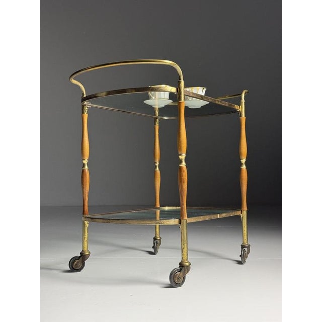 Mid-Century Italian Serving Trolley For Sale - Image 12 of 18