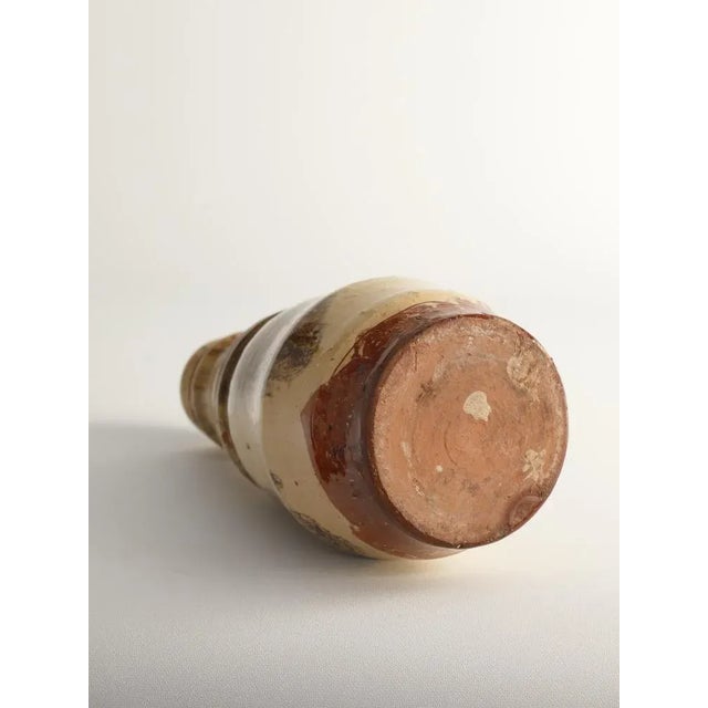 Scandinavian Modern Beige Gourd-Shaped Vase, Sweden, 1960s For Sale - Image 6 of 8